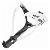 Koszyki rowerowe - ROMET Koszyk bidonu plast. CL-110 carbon biało-czarny - miniaturka - grafika 1