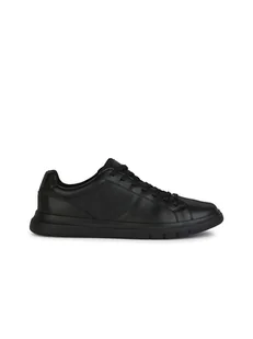 Geox Sneakersy "Merediano" w kolorze czarnym - Trampki męskie - miniaturka - grafika 1