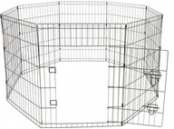 Sprzęt podróżny i transportery dla psów - KOJEC DLA SZCZENIĄT ZAGRODA WYBIEG DLA PSA KRÓLIKA ŚWINKI SKŁADANY 76cm L - miniaturka - grafika 1