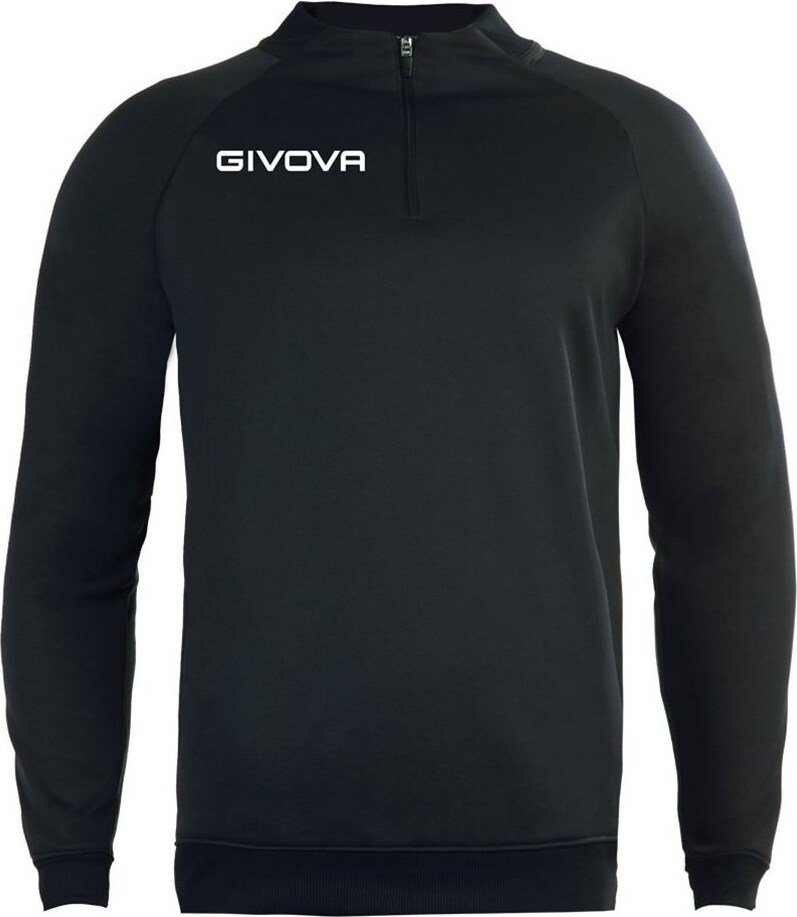 Czarny sportowy sweter męski Givova - oddychający i techniczny