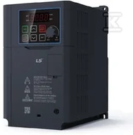 Inwertery, falowniki - Przemiennik częstotliwości LSIS serii G100. Zasilanie 3x400V AC, wyjście 3x400V AC. Moc 4 kW LV0040G100-4EOFN - miniaturka - grafika 1