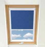 Karnix Roleta do okien dachowych PREMIUM AQUA - BLue / Biały