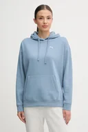 Bluzy damskie - Puma bluza damska kolor niebieski z kapturem z aplikacją 684976 - miniaturka - grafika 1