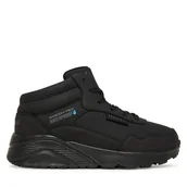Buty dla chłopców - Sneakersy Skechers Uno Lite 417009L BBK Czarny - miniaturka - grafika 1
