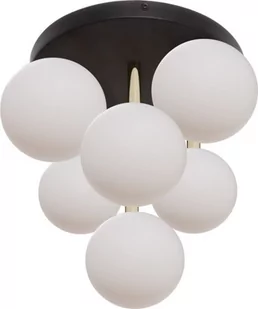 Ali lampa sufitowa 7-punktowa czarna/złota 5646 - Lampy sufitowe - miniaturka - grafika 1