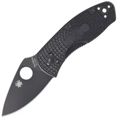 Noże - Nóż składany Spyderco Ambitious Black FRN, Black Blade 8Cr13MoV (C148PBBK) - miniaturka - grafika 1