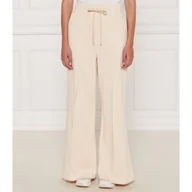 Spodnie damskie - TWINSET Spodnie | flare fit - miniaturka - grafika 1