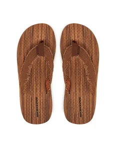 Skechers Japonki Tantric-Fritz 205098/BRN Brązowy - Klapki i japonki męskie - miniaturka - grafika 1