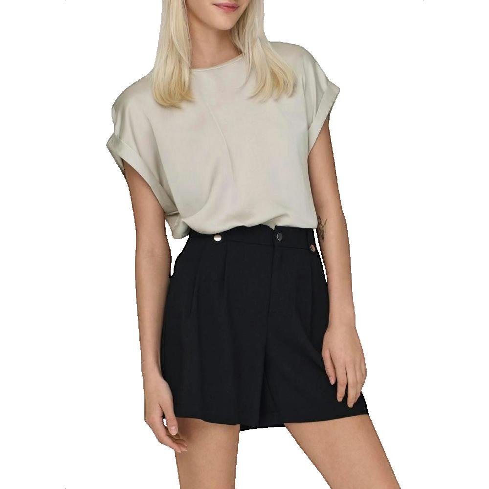 Only Lieke Beżowy T-shirt