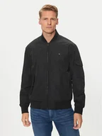 Kurtki męskie - Tommy Hilfiger Kurtka bomber MW0MW35658 Czarny Regular Fit - miniaturka - grafika 1