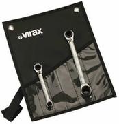 Klucze i nasadki - VIRAX 3103 zestaw 2 kluczy oczkowych z grzechotką 4w1 - miniaturka - grafika 1