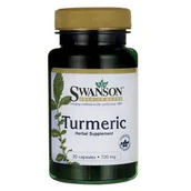 Przeziębienie i grypa - Swanson, Usa Turmeric 720mg Suplement diety 30 kaps. - miniaturka - grafika 1