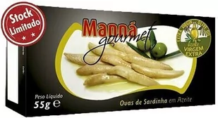 Ikra z sardynek w oliwie z oliwek extra virgin 55g Manná GOURMET - Konserwy i dania rybne - miniaturka - grafika 1