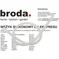 Akcesoria i części do ekspresów do kawy - Silikonowy wężyk do układu mleka w ekspresie - 1 szt. kod: S63225 + Sprawdź na SuperWnetrze.pl - miniaturka - grafika 1