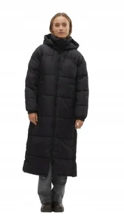 VERO MODA CZARNY PŁASZCZ PUCHOWY DAMSKI Z KAPTUREM S JXA - Płaszcze damskie - miniaturka - grafika 1