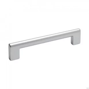Uchwyt meblowy podłużny 0112 Ara 128 Srebrny Szczotkowany (aluminium look) - Zawiasy, okucia i inne akcesoria - miniaturka - grafika 1