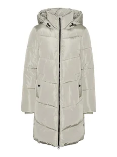 Vero Moda Płaszcz pikowany w kolorze kremowym - Kurtki damskie - miniaturka - grafika 1