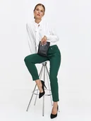 Spodnie damskie - Spodnie o fasonie skinny - miniaturka - grafika 1