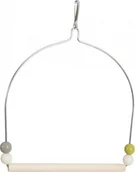 Akcesoria dla ptaków - Zolux Huśtawka z drewnianą żerdką na metalowym uchwycie - miniaturka - grafika 1