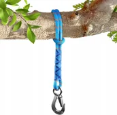 Place zabaw - LINA DO HUŚTAWKI 120CM WYTRZYMAŁY HAK DO 200KG ZESTAW MOCUJĄCY - miniaturka - grafika 1