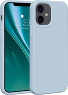 Etui i futerały do telefonów - Etteri Nakładka Etteri Silicone Case do iPhone 12 / 12 Pro 6,1" jasnoniebieska - miniaturka - grafika 1