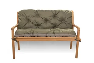 Poduszka na ławkę ogrodową 100 x 60 x 50 cm, Poduszka na huśtawkę, Poduszka na sofę, Zielona - Poduszki ogrodowe - miniaturka - grafika 1