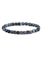 Bransolety męskie - U.S. Polo Assn. Bransoletka z sodalitami - miniaturka - grafika 1