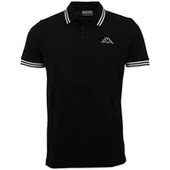 Koszule męskie - Kappa Deutschland Męska koszula polo ALEOT, Caviar, standardowa - miniaturka - grafika 1
