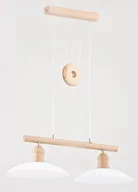 Lampy sufitowe - Alfa Lampa wisząca nowoczesna 2pł FLOP 60172 ALF60172 - miniaturka - grafika 1