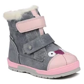 Buty dla dziewczynek - Buty dziecięce dziewczęce zimowe na rzepy Bartek 8400770 ocieplane wełną-25 - miniaturka - grafika 1