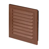 Kratki wentylacyjne - Osłona wentylacyjna 14 x 14 MS brązowy - miniaturka - grafika 1