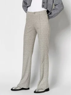 Rosner Spodnie "Alisa" w kolorze szaro-kremowym - Spodnie damskie - miniaturka - grafika 1