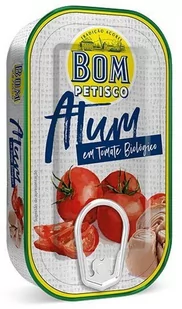 Stek z tuńczyka w pomidorach BIO 120g Bom Petisco - Konserwy i dania rybne - miniaturka - grafika 1