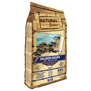 Natural Greatness Karma dla psów z łososiem - 10 kg - Sucha karma dla psów Natural Greatness Karma dla psów z łososiem - 10 kg - Sucha karma dla psów - miniaturka - grafika 1