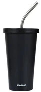 Kubek termiczny ze słomką Casno Gloomy 510 ml