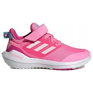 Buty dziecięce Adidas EQ21 Run 2.0 EL sportowe lekkie różowe-38 2/3 - Buty dla dziewczynek - miniaturka - grafika 1