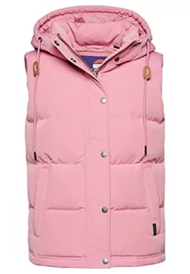 Superdry Kamizelka z kapturem Bluza damska, Montauk Blush, 36 - Bluzy damskie - miniaturka - grafika 1