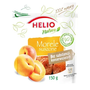 Helio Morele suszone 200g - Bakalie - miniaturka - grafika 1