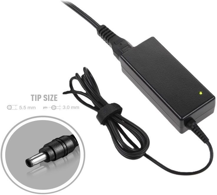 90W ikroviklis nesiojamam kompiuteriui 19V 4.74A, 5.5x3.0mm + centrinis, SAMSUNG SA19V4.74A5530