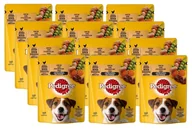 Mokra karma dla psów - PEDIGREE Adult saszetka 12x100g - mokra karma dla psów z kurczakiem i warzywami w sosie - miniaturka - grafika 1