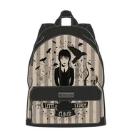 Plecaki - Seven SpA Plecak rekreacyjny BackPack - środa Addams, czarne, Taglia unica, plecak - miniaturka - grafika 1