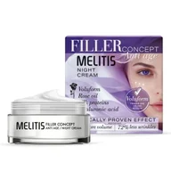 Kremy do twarzy - Krem na noc ujędrniający z Voluform, kwasem hialuronowym, jedwabiem i olejkiem różanym 50ML - miniaturka - grafika 1