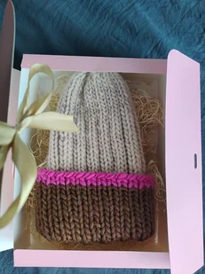 Wełniana czapka WOOLLY MUFFIN - Czapki dla dzieci - miniaturka - grafika 1
