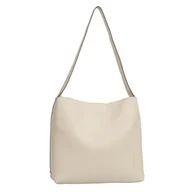 Torebki damskie - TOM TAILOR Damska torebka Angie z paskiem na ramię, biała, biały - miniaturka - grafika 1