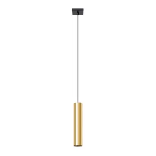 Lampa Wisząca LAGOS 1 złoty połysk - Lampy sufitowe - miniaturka - grafika 1