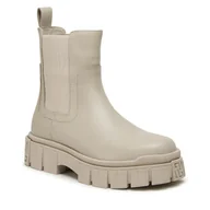 Botki damskie - Sztyblety Gino Rossi 4060 Beżowy - GINO ROSSI - miniaturka - grafika 1