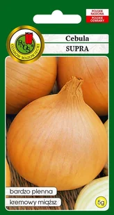 Cebula Supra 5 g PNOS - Nasiona i cebule - miniaturka - grafika 1
