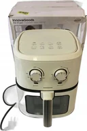 Frytkownice - Frytkownica beztłuszczowa InnovaGoods Frytkownica na gorące powietrze Vynner Pro 6500 Krem 1700 W 6,5 L Stal nierdzewna - miniaturka - grafika 1