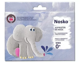 SALVEO POLAND SP. Z O.O. NOSKO aspirator do nosa, 1 sztuka - Aspiratory do nosa - miniaturka - grafika 2