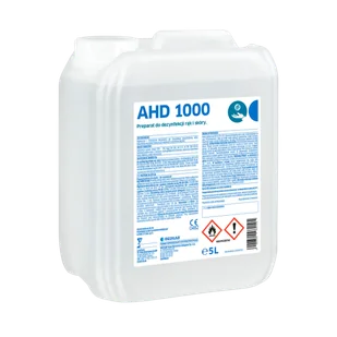 AHD 1000 5L - dezynfekcja rąk i skóry - Dezynfekcja - miniaturka - grafika 1
